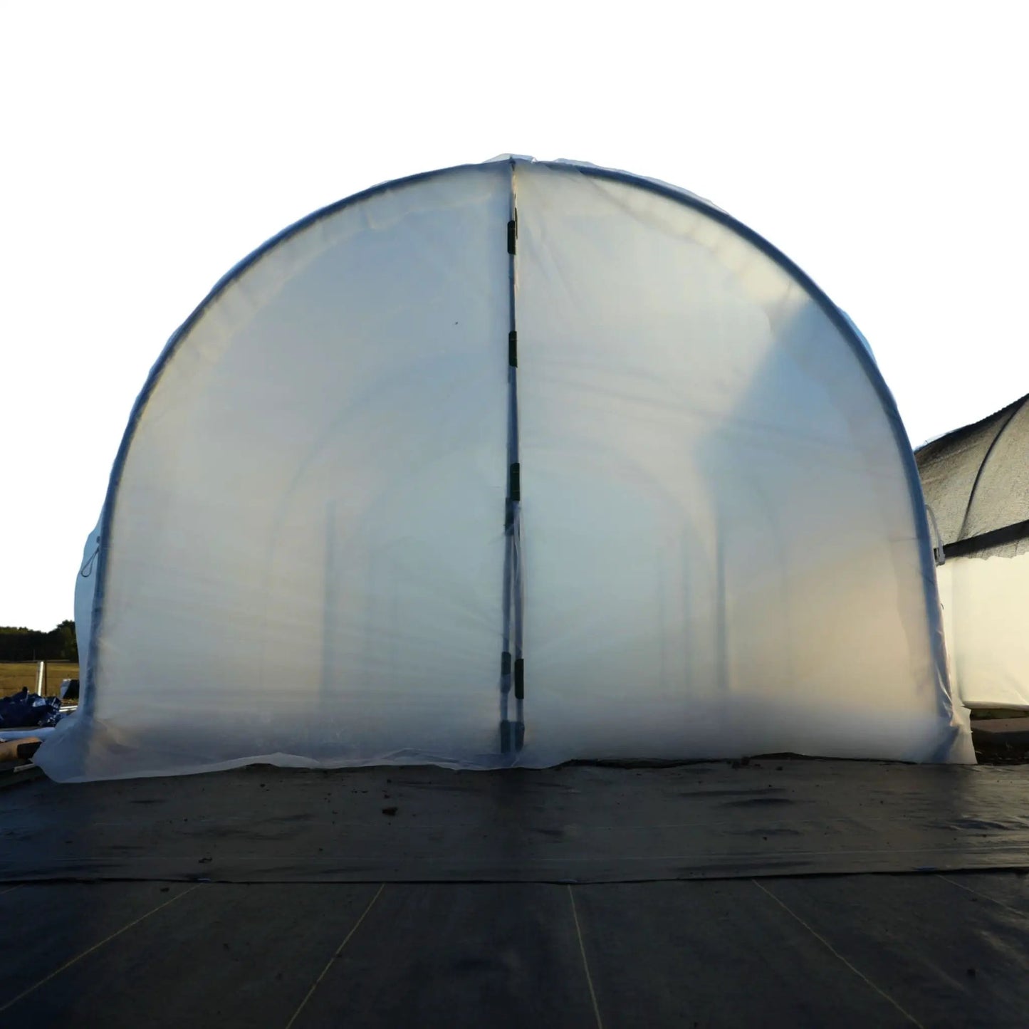 Scissor Door Kit for Hobby Greenhouse by Bootstrap Farmer with dual doors for greenhouse on Tampa Home & Garden Store