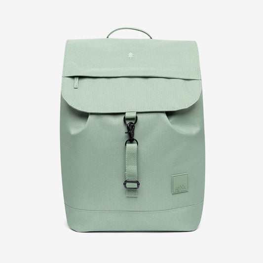 Kaut Backpack Sage 19L by Lefrik USA, sage green backpack with top flap and front buckle on Tampa Home & Garden Store