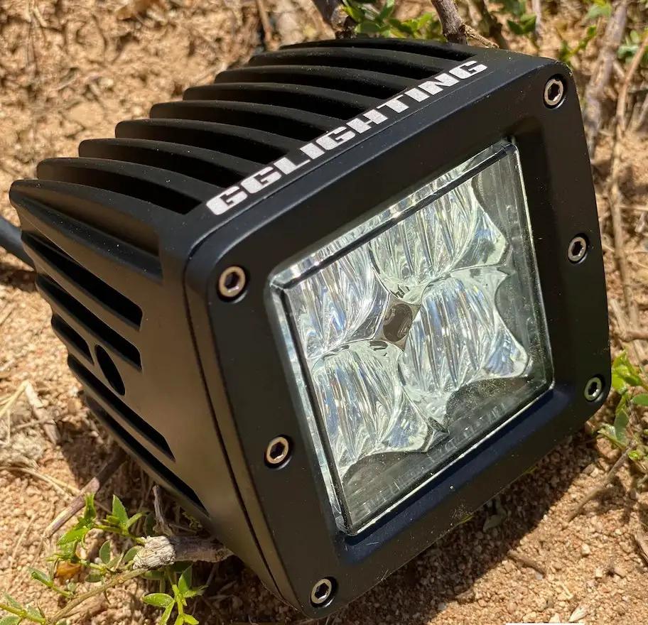 Ford Raptor triple pod fog light mount, black aluminum bolt-on vehicle light by GGLighting on Tampa Home & Garden Store