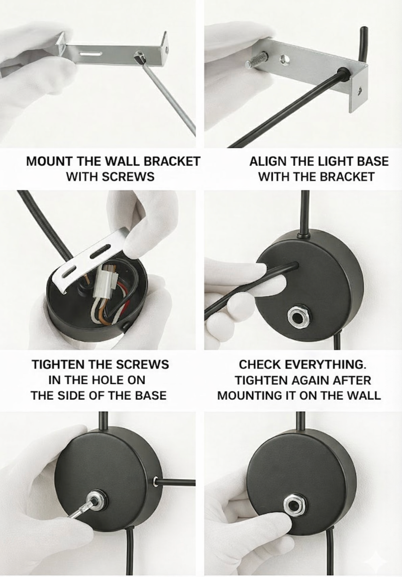 Wall light Moktan Sabai Modern Minimalist Cylinder LED Sconce in iron, wall-mounted on Tampa Home & Garden Store