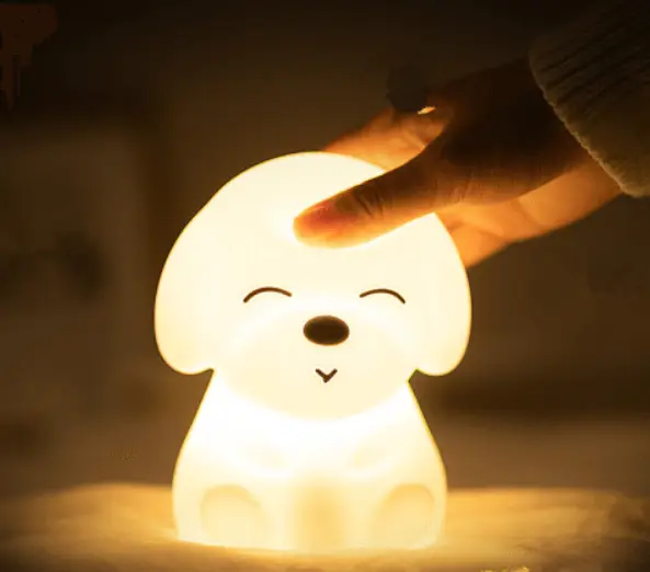 Dog LED Night Light With Touch Sensor USB