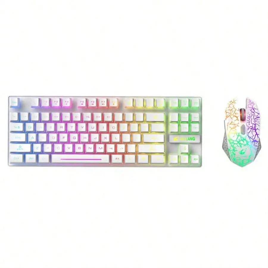 Free Wolf T87 wireless charging keyboard and mouse by FLIPSTYLEZLLC, RGB backlit 2-piece set on Tampa Home & Garden Store