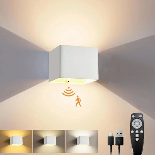 Battery Operated LED Wall Light with Motion Sensor by Moktan Sabai; 3 units on Tampa Home & Garden Store