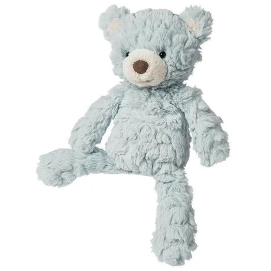 Seafoam Putty Bear plush teddy, small soft blue bear by The Country Christmas Loft on Tampa Home & Garden Store