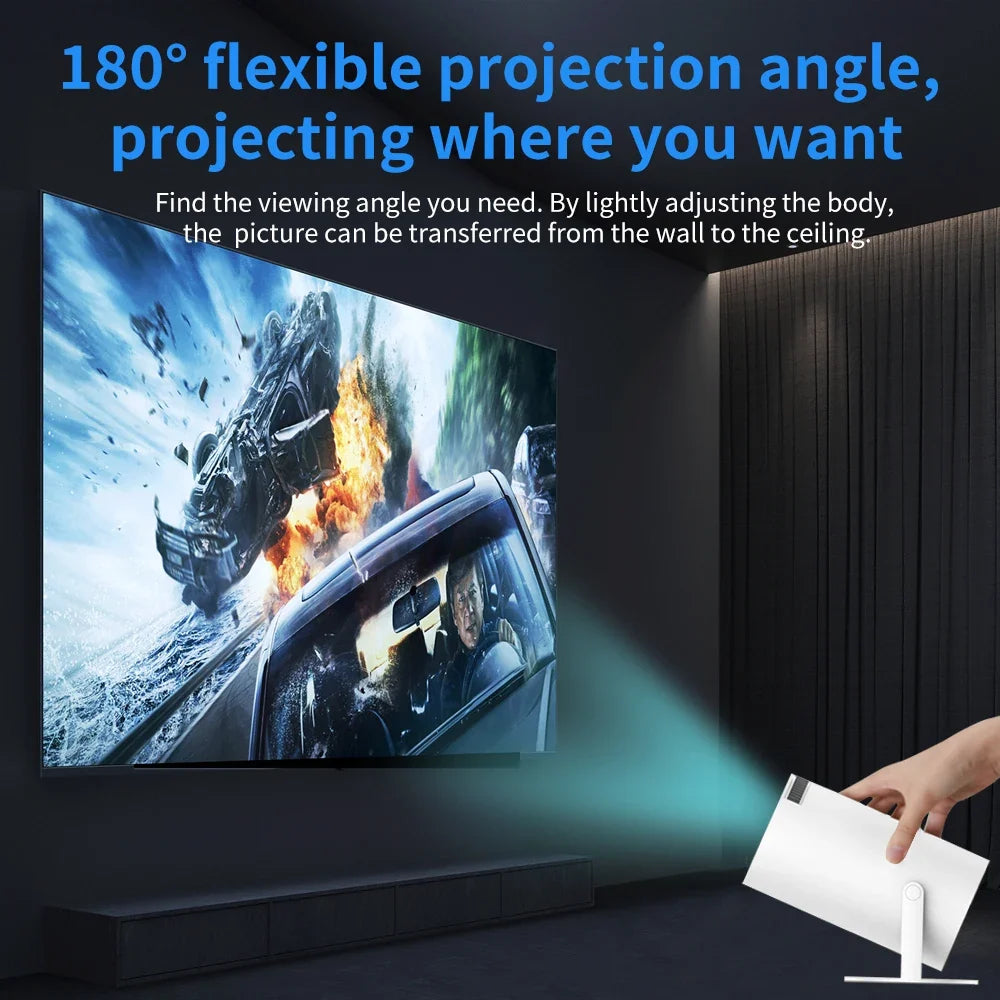 FLIPSTYLEZLLC 3D Game Projector 2-in-1 F300 with Android 11 and WiFi for home cinema on Tampa Home & Garden Store