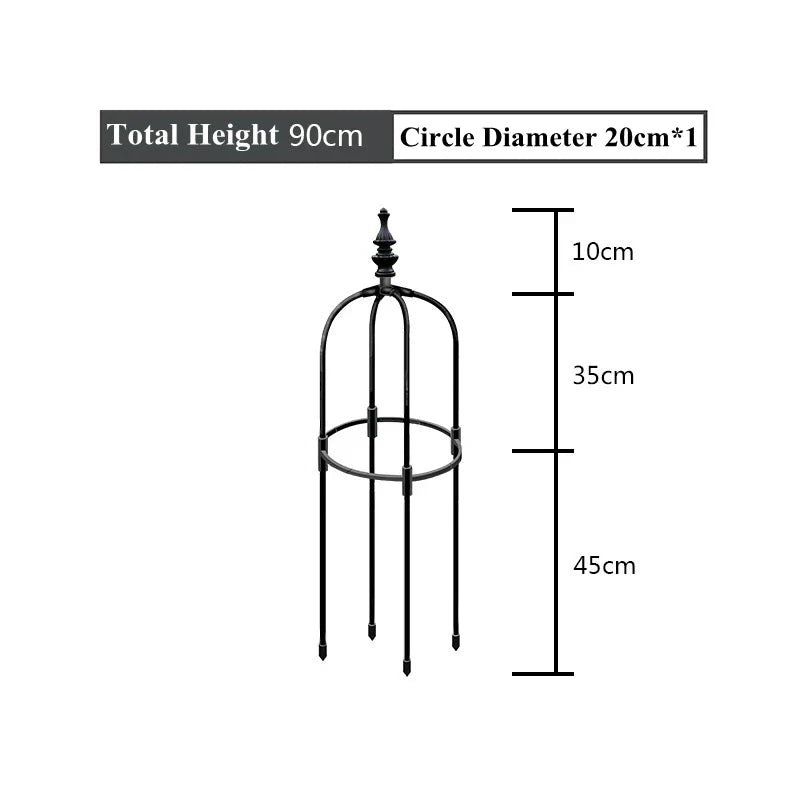 Climbing Plant Support Frame and a Garden Stand