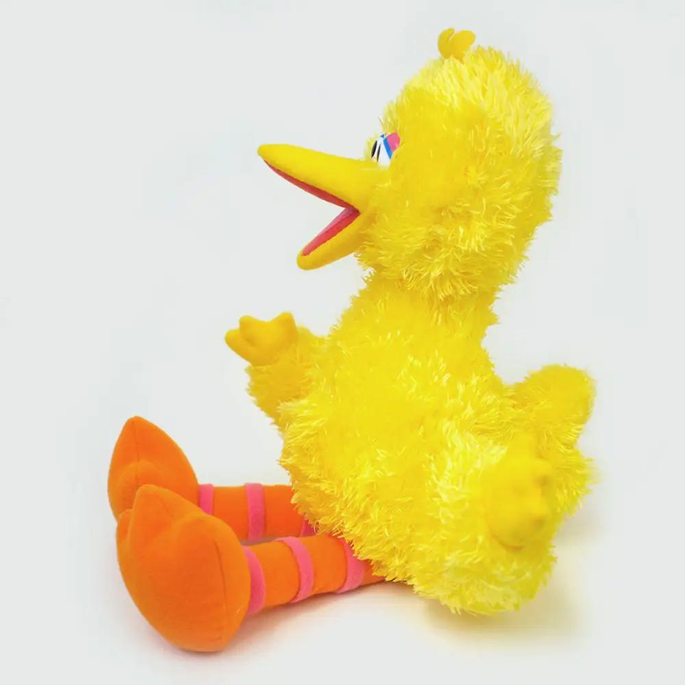 Sesame Street Big Bird Plush 14 inch yellow fuzzy stuffed animal with orange beak on Tampa Home & Garden Store