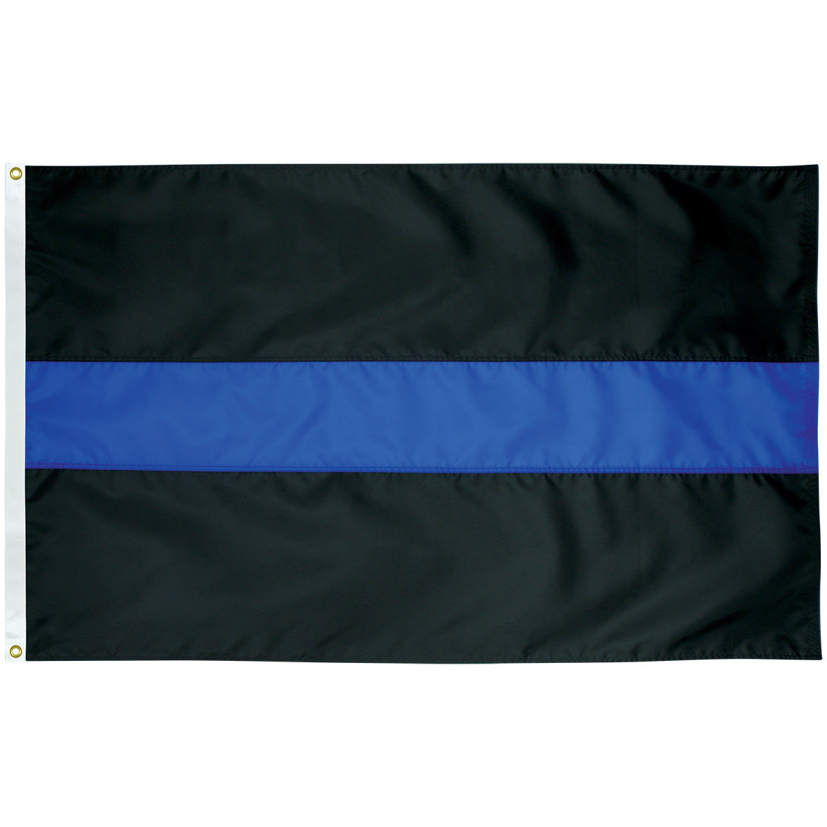 Sewn Thin Blue Line Outdoor Flag (Original Design) - Tampa Home & Garden Store