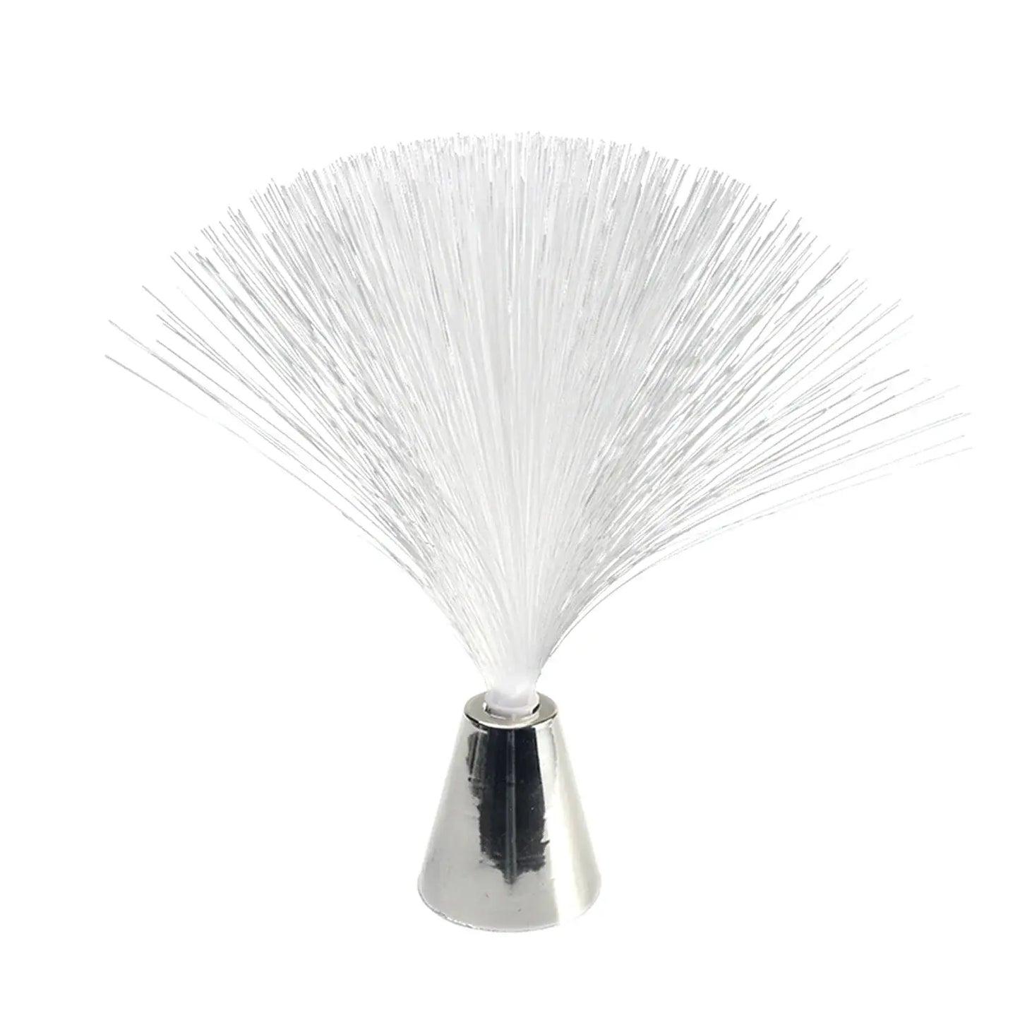 Led Fiber Optic Star Lamp multicolor centerpiece with chrome base Moktan Sabai on Tampa Home & Garden Store