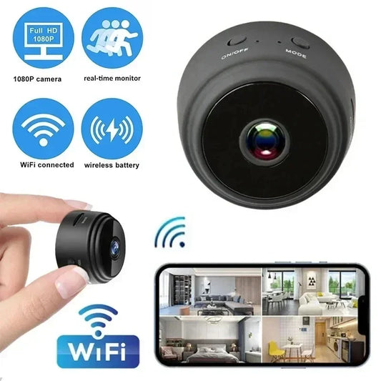 A9 HD WiFi Security Camera Smart Home Monitor Wireless Video Surveillance Cam - Tampa Home & Garden Store