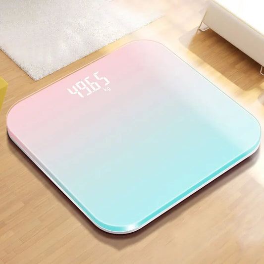 Digital Bathroom Scale Glass LED Display Body Weight Scale Smart Electronic Balance - Tampa Home & Garden Store