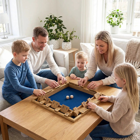 24 Inch Shut the Box Game for Two Players