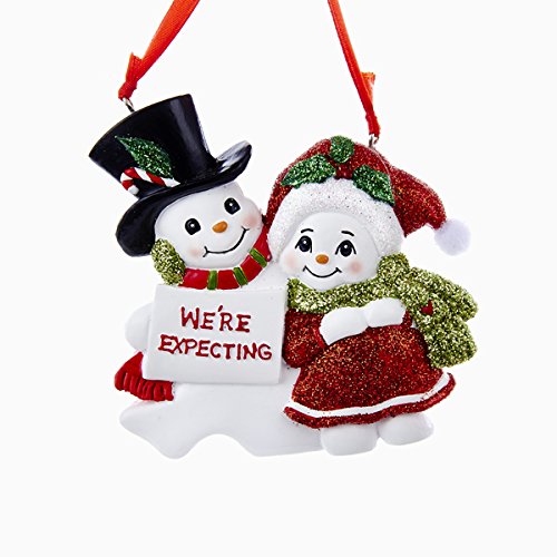 Snow We're Expecting Family Ornament - Tampa Home & Garden Store