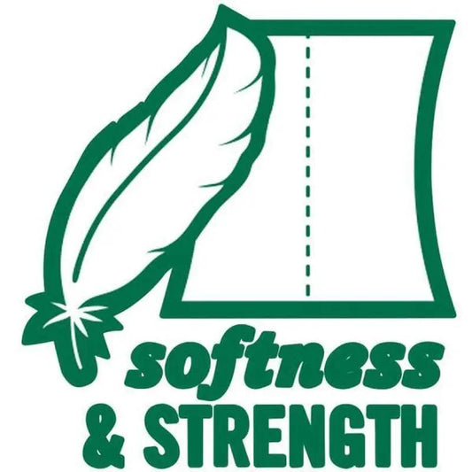 Soft hypoallergenic bath tissue 12-roll pack Elevate logo emphasizes softness & strength on Tampa Home & Garden Store