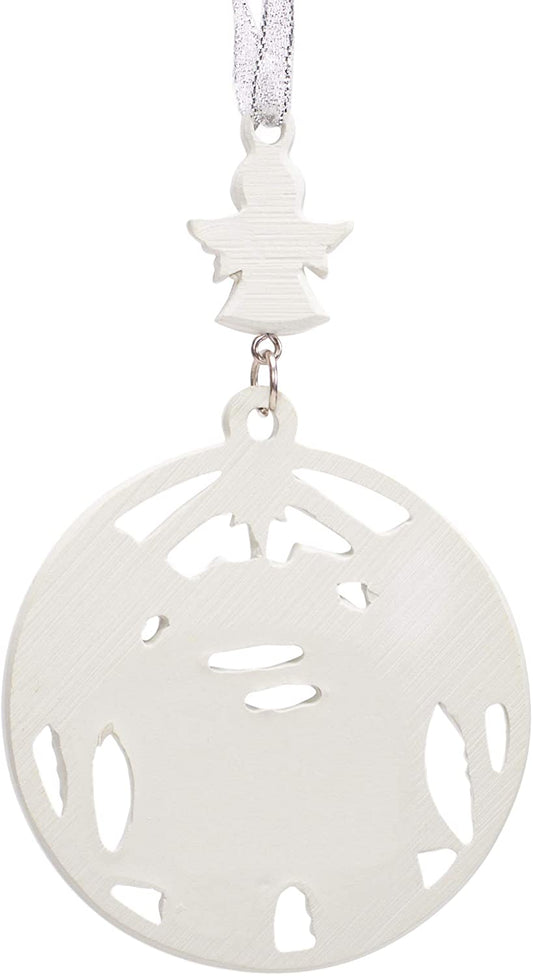 Soft White Angel Nativity Ornament - Baby's First - Tampa Home & Garden Store