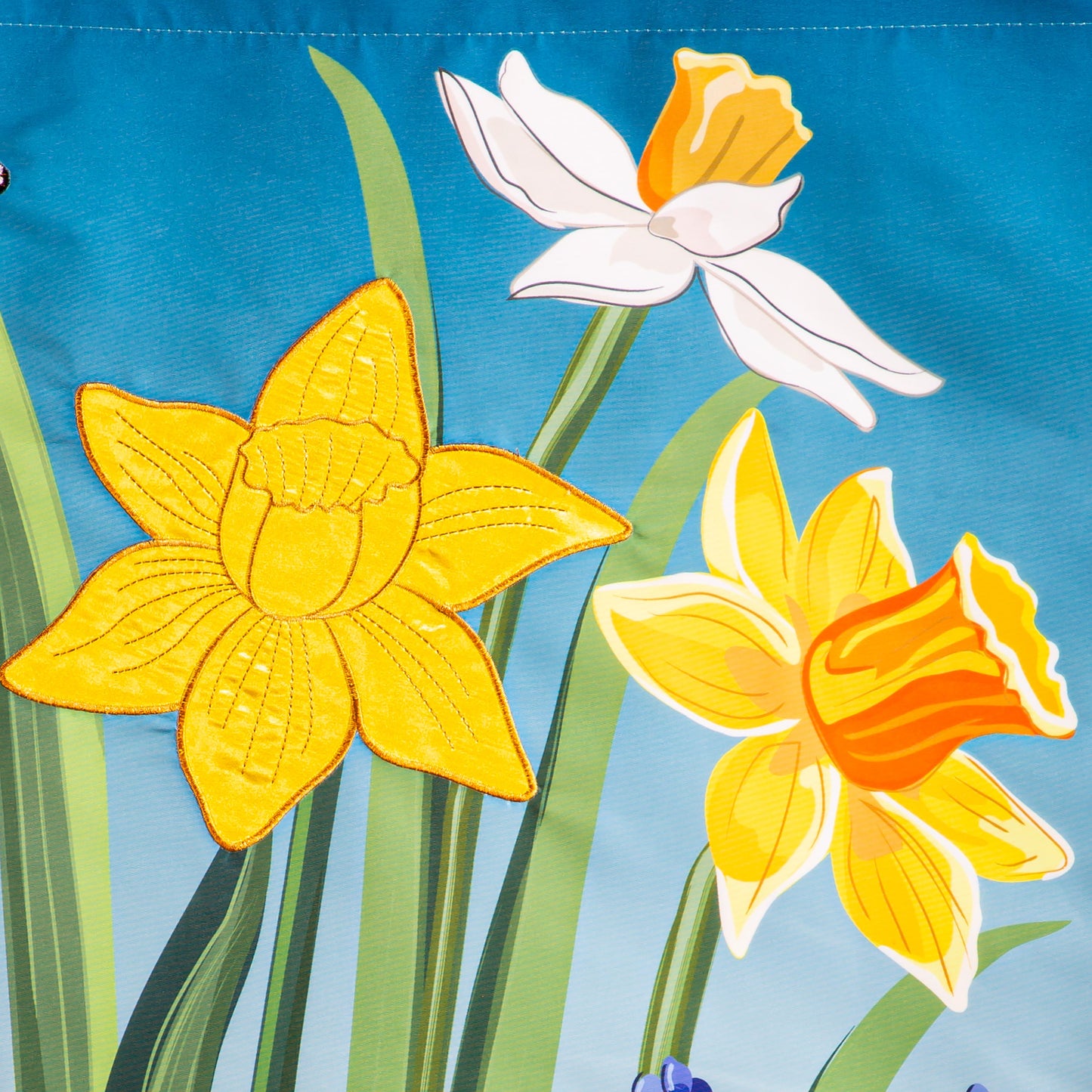 Spring Floral Haven Applique Garden Flag - Tampa Home & Garden Store
