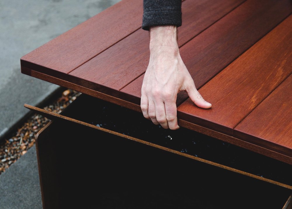 Stahl Custom Wood Top - Tampa Home & Garden Store