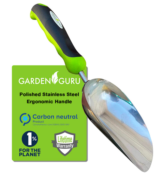 Stainless Steel Garden Scoop Trowel - Tampa Home & Garden Store