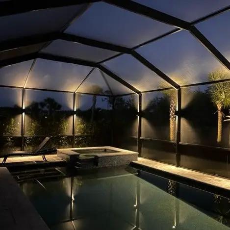 Stelvio Sconce Up/Down Light Outdoor White Finish wall light Kings Outdoor Lighting on Tampa Home & Garden Store