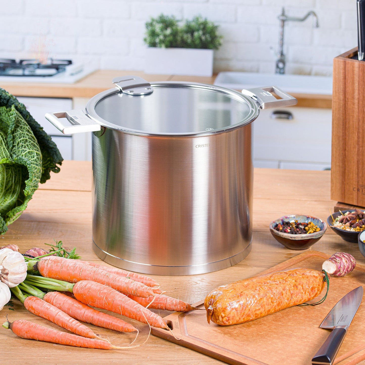 Stockpot with Lid - Tampa Home & Garden Store