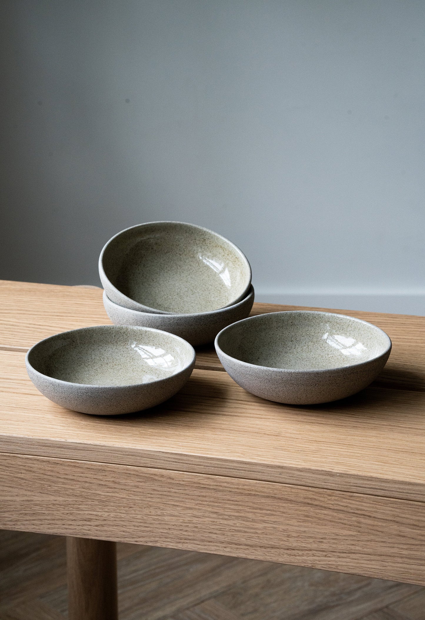 Stoneware Mini Bowl and Textured Concrete Look