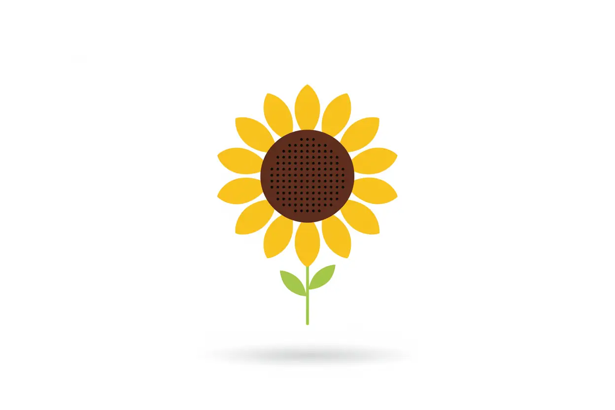 Sunflower Grow Kit Seed Germination Kit with yellow petals and brown center on Tampa Home & Garden Store