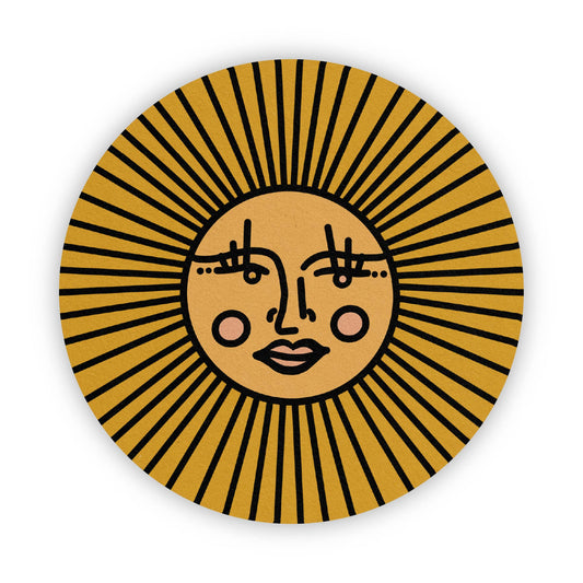 Sunshine Sun - Vinyl Sticker - Tampa Home & Garden Store