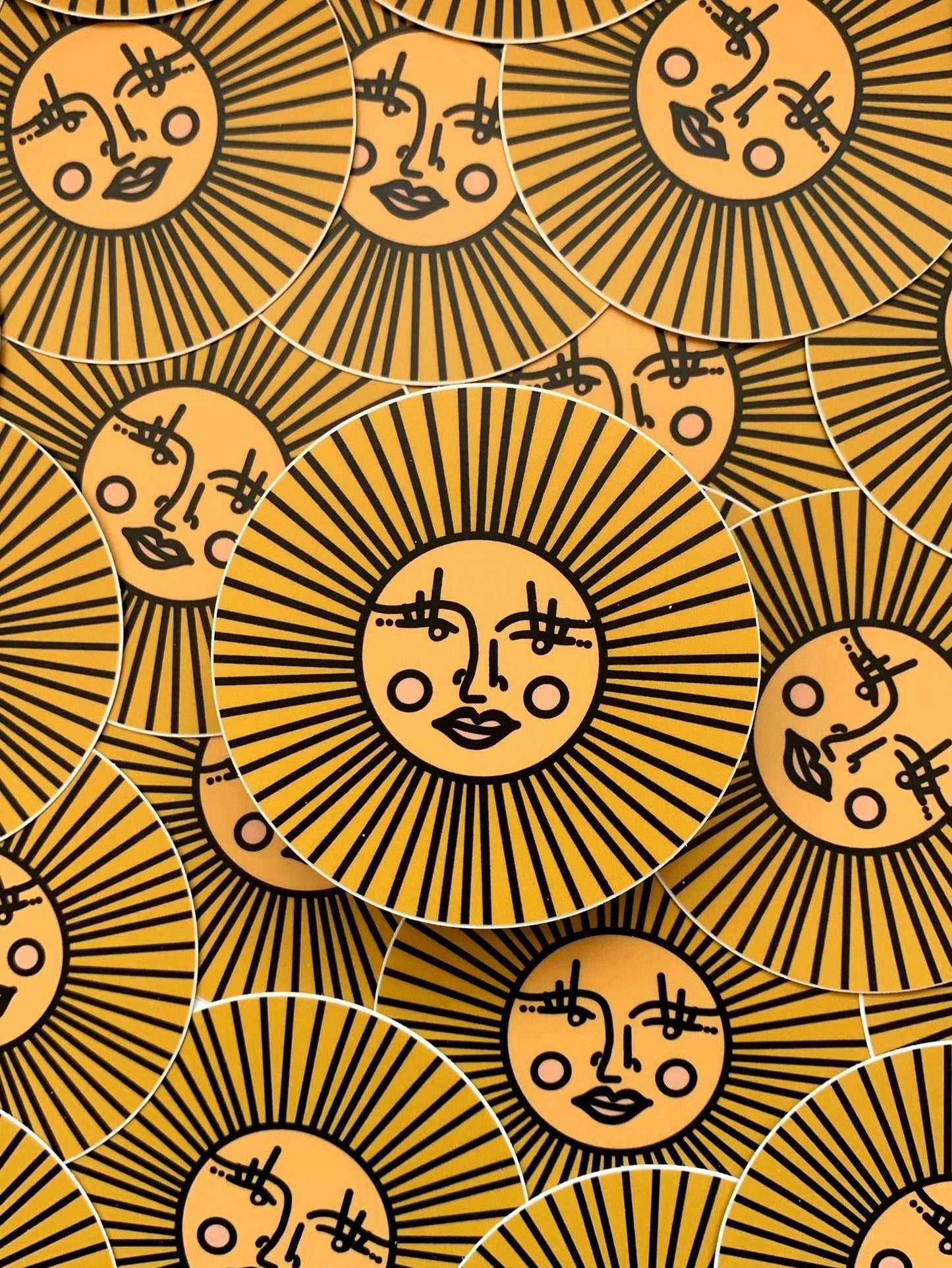 Sunshine Sun - Vinyl Sticker - Tampa Home & Garden Store