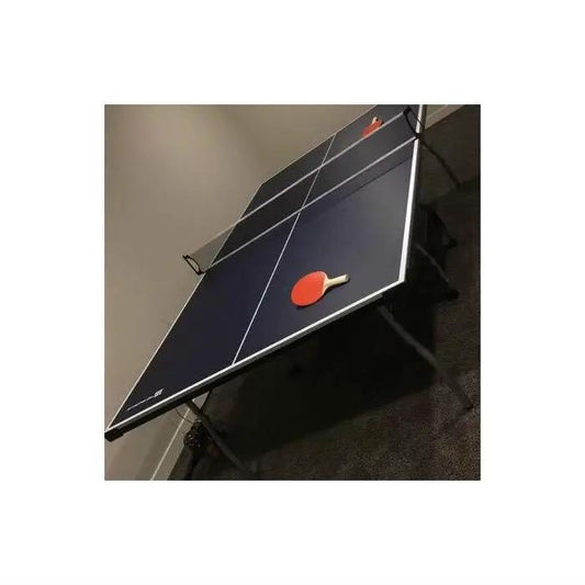 Official blue foldable indoor table tennis table with paddles and balls HomePacific on Tampa Home & Garden Store