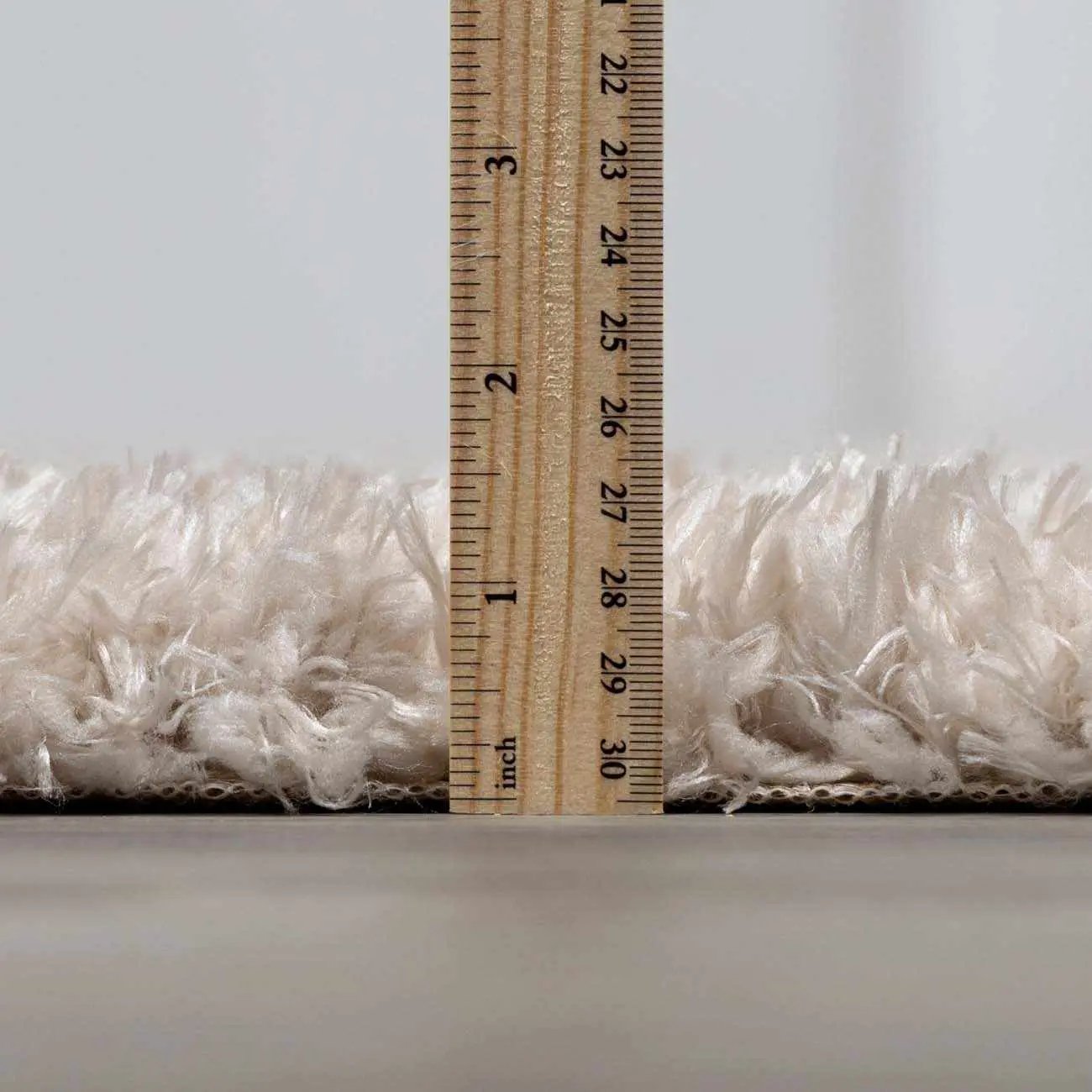 Siari Solid Oatmeal Shag Rug plush, medium gray from Boutique Rugs on Tampa Home & Garden Store