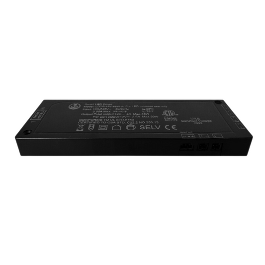 TSDC48 – Heavy Duty 12V DC 48W Transformer for LED Modules - Tampa Home & Garden Store