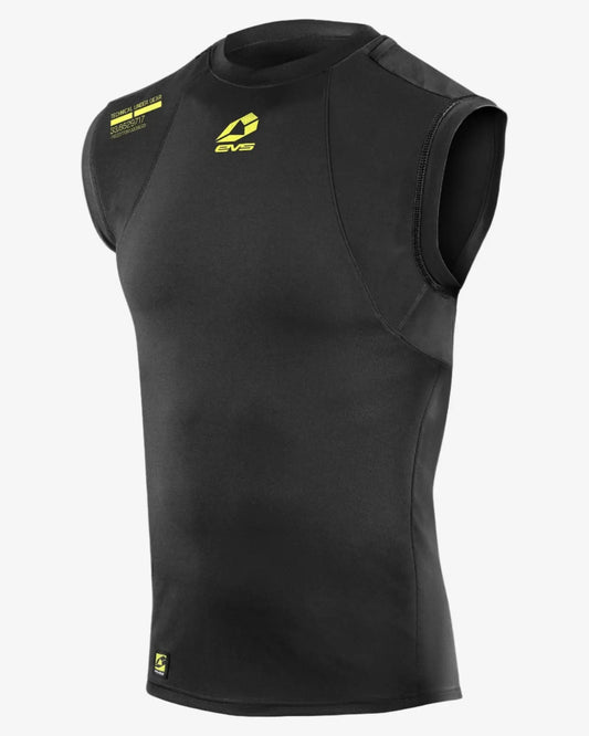 Tug CTR Vest black undergear for core cooling with EVS Sports yellow logo on Tampa Home & Garden Store