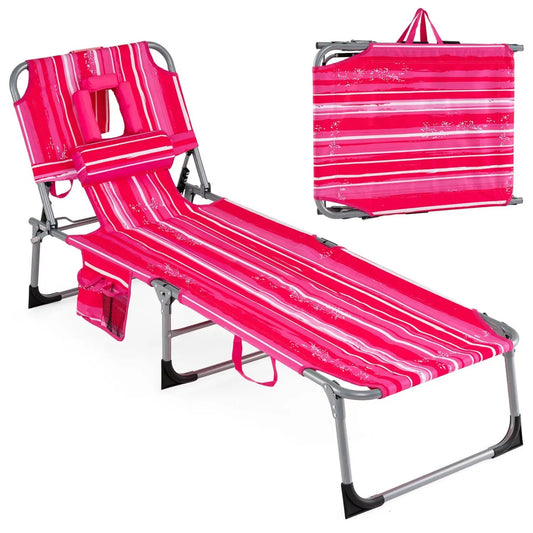 Barrel Cat House with Top Perch & Double Condos, pink striped fabric on a foldable, stable frame DirectDeals on Tampa Home & Garden Store