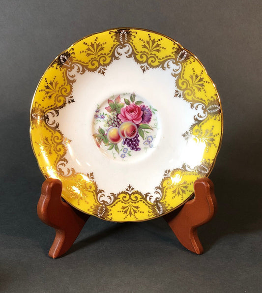 Tea Cup and Saucer by Paragon Made in England in Yellow, Gold, Pink. - Tampa Home & Garden Store