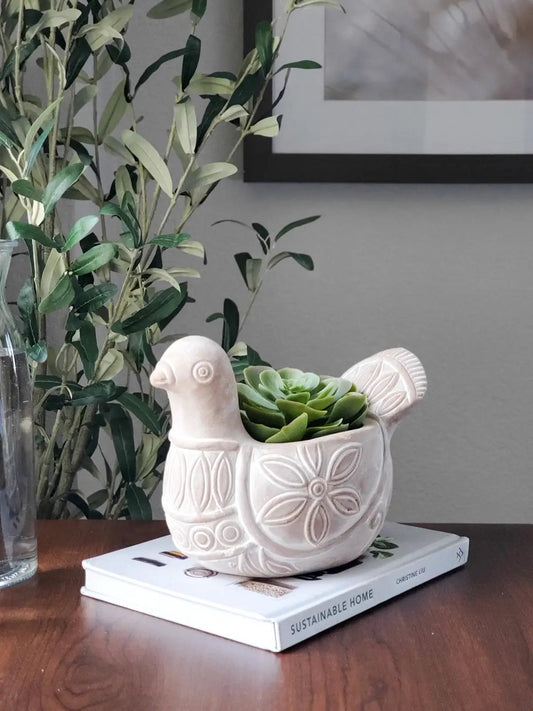 Terracotta Pot - Spotted Dove - Tampa soil911.com