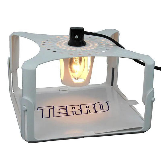 Terro refillable flea trap white plastic pest control device with built in light on Tampa Home & Garden Store