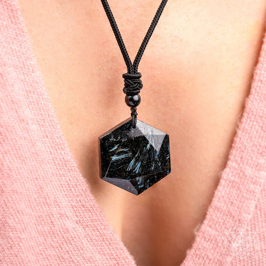 The Arfvedsonite Deep Healing Pendant - Tampa Home & Garden Store