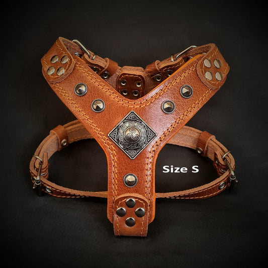 The ''Eros'' harness brown Small to Medium Size - Tampa Home & Garden Store