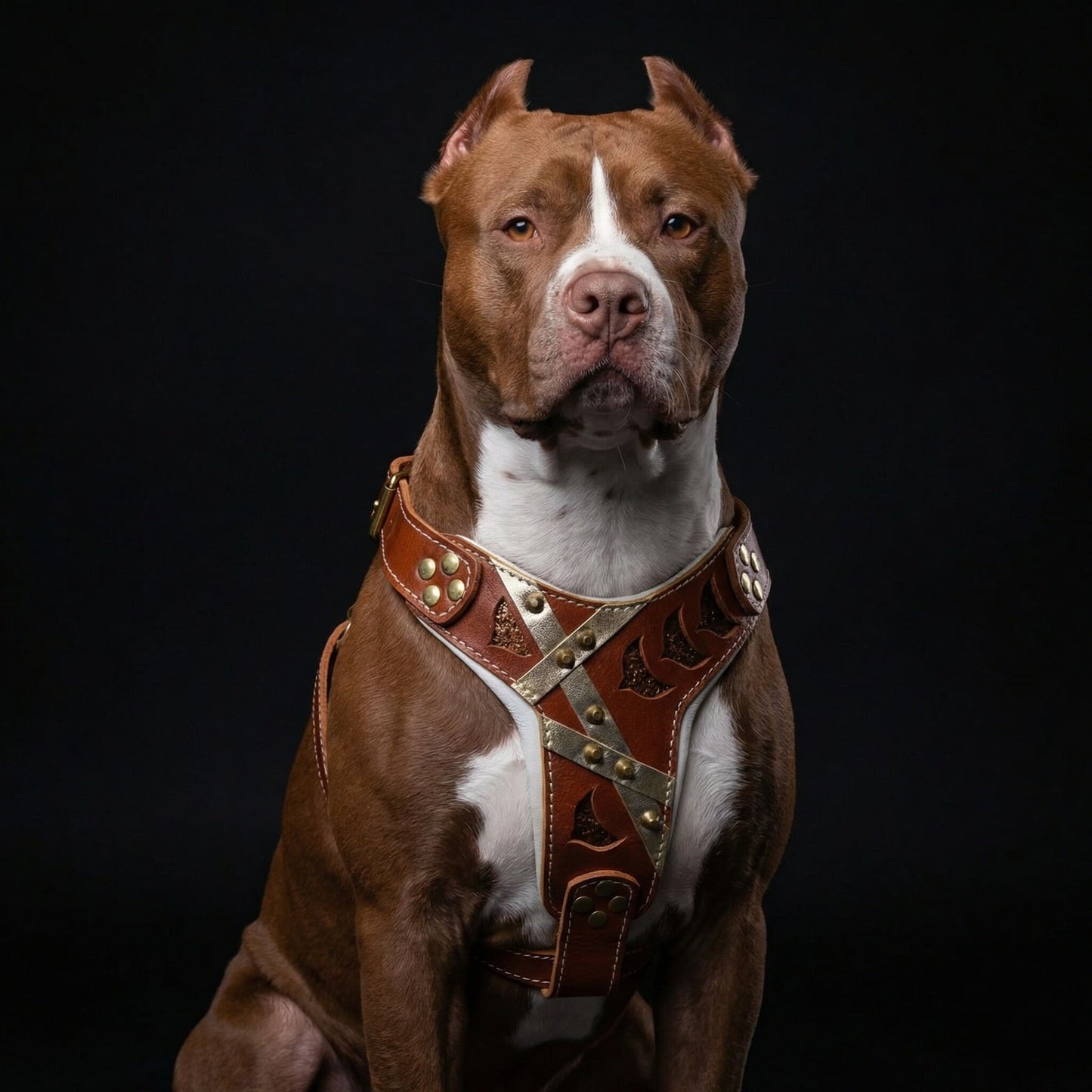 The "Hermes" leather harness - Large and Giant Breeds - Tampa Home & Garden Store