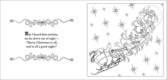The Night Before Christmas Coloring Book: The Classic Edition - Tampa Home & Garden Store