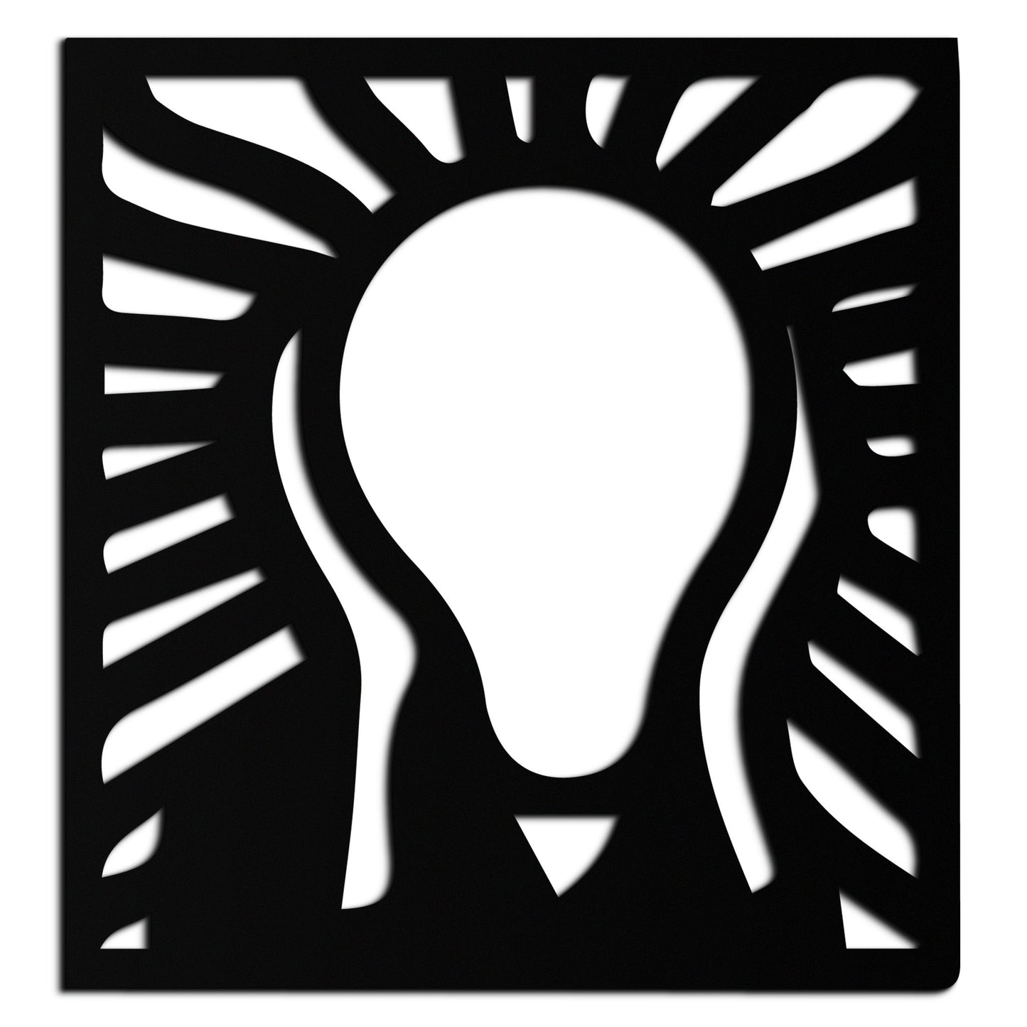 The Scream Metal Wall Art - Minimalist Expressionist Decor- KAF179 - Tampa Home & Garden Store