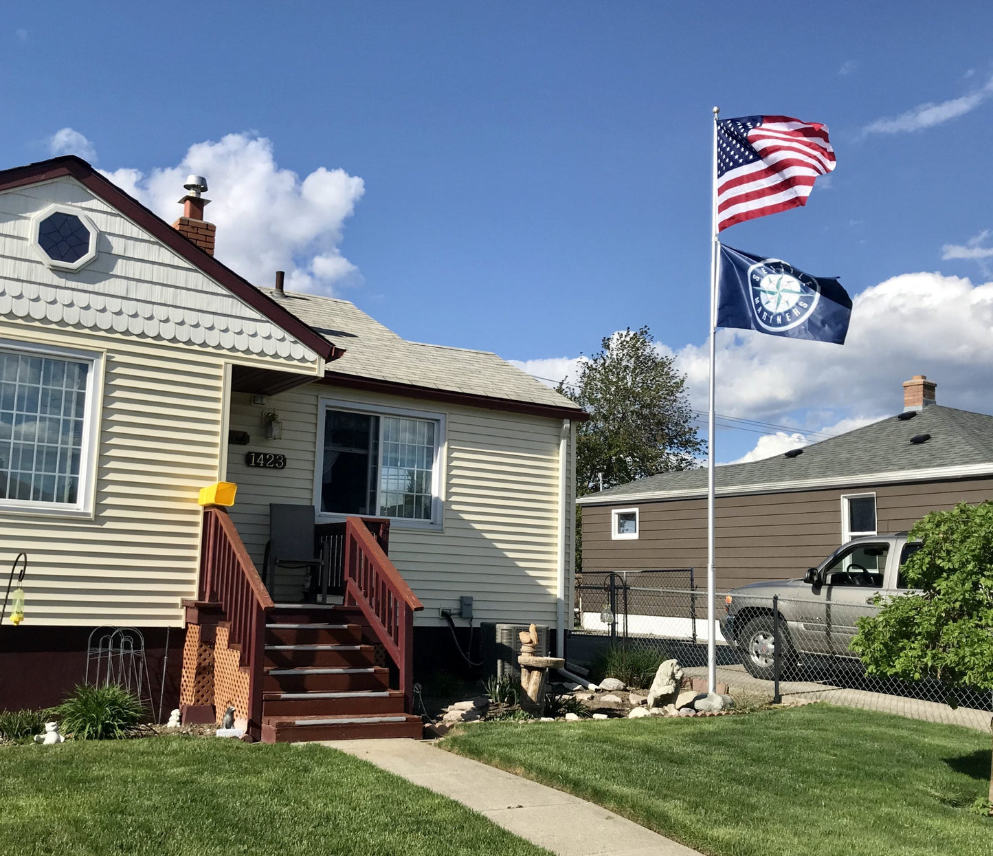 Titan Telescoping Flagpole | Made in USA | Lifetime Warranty - Tampa Home & Garden Store
