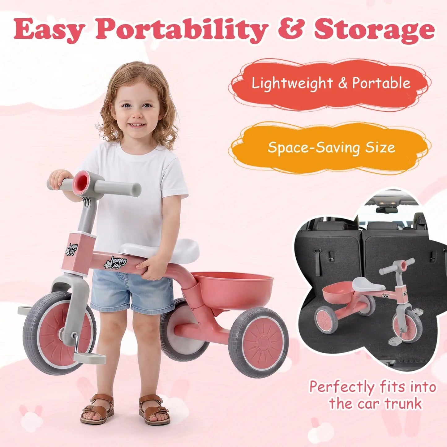 Convertible Trike with 86 Degree Steering