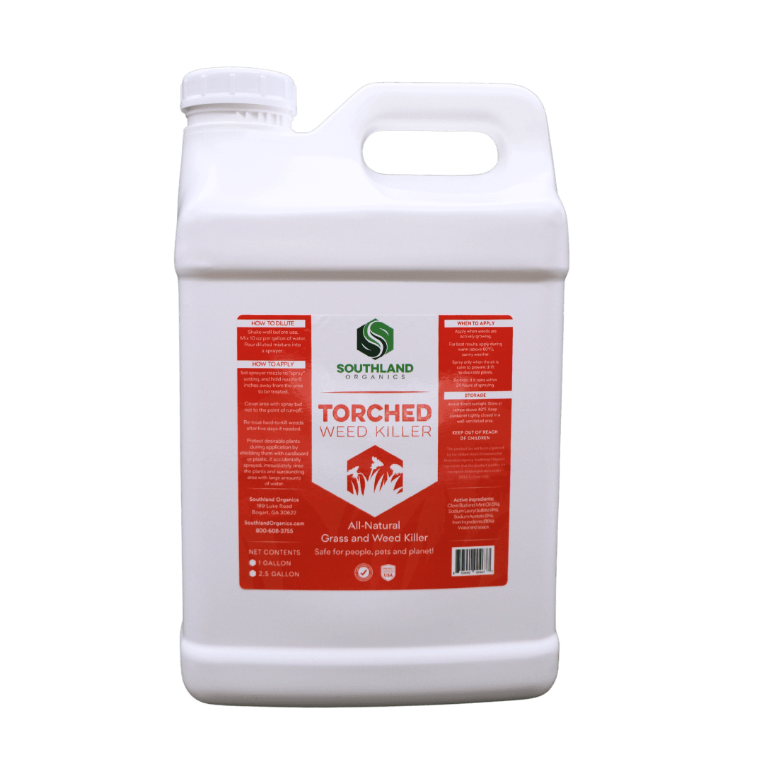 run out herbicide Torched All-Natural Weed Killer, 2.5 Gallon