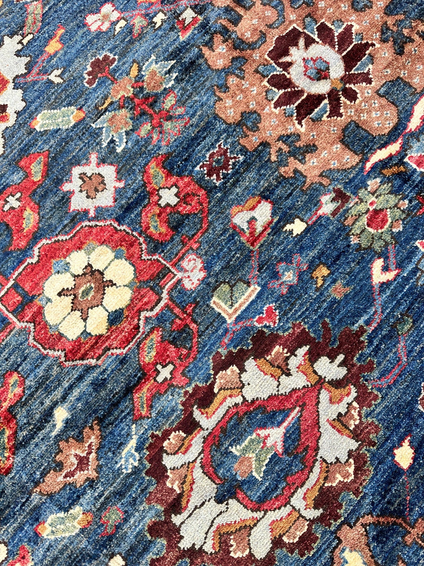 Trasitional Serapi Ghazni Wool Rug – 8' x 10’ – Intricate Floral Design - Tampa Home & Garden Store