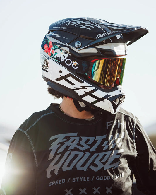 Havoc Infinity Goggle with Customizable Fit, black frame and gold mirrored lens, goggles on Tampa Home & Garden Store