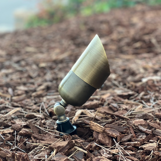 Tulay FT Antique Brass Spot Light Low Voltage Outdoor Lighting - Tampa soil911.com