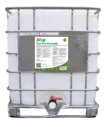 Coffret de 5 gallons de gazon biologique REV Turf Pro pour les professionnels