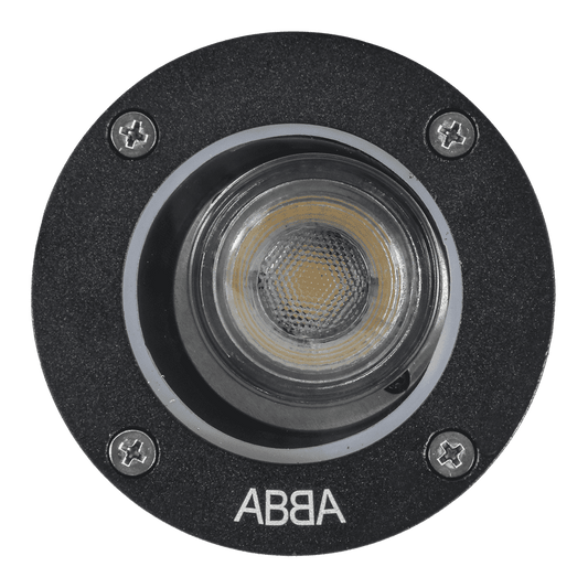 UNA07 Cast Aluminum Low Voltage Round LED In-ground Well Light IP65 Waterproof - Tampa soil911.com