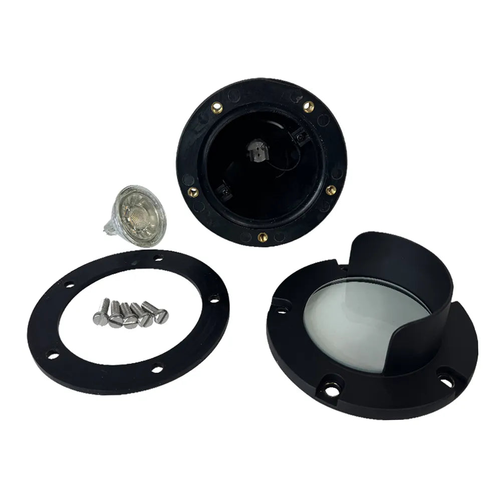 UNB03 Cast Brass Low Voltage Shielded LED In-ground Well Light IP65 Waterproof